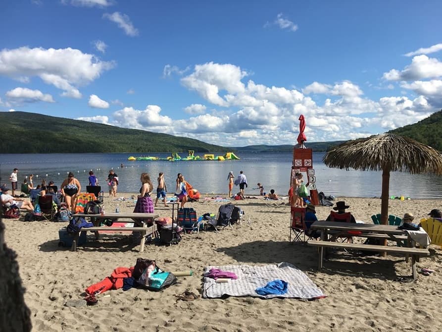 Camping plage Pohénégamook
