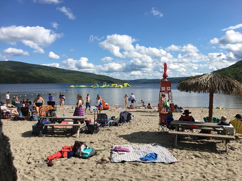 Camping plage Pohénégamook